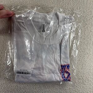 Dixxon Flannel Co. Sturgis USA Sketchy Crest White T-Shirt Mens Medium NWT